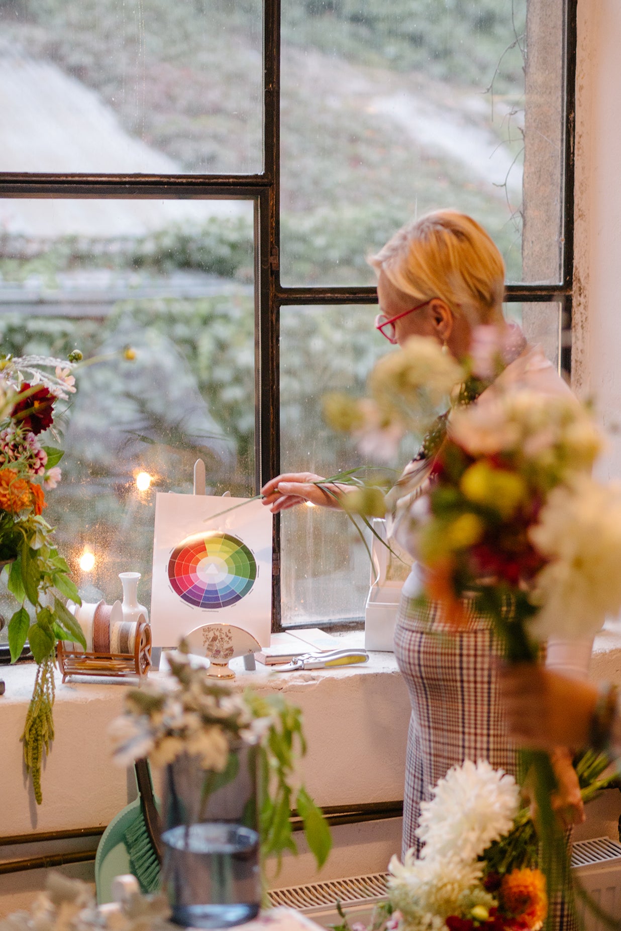 "Voilà" Warsztaty z układania letniego bukietu w stylu francuskim