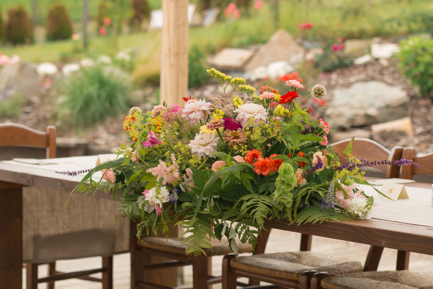 Girlanda na stół Pary Młodej